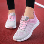 Women's Breathable Platform Running Sneakers