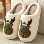 Cozy Gingerbread Christmas Women’s Slippers