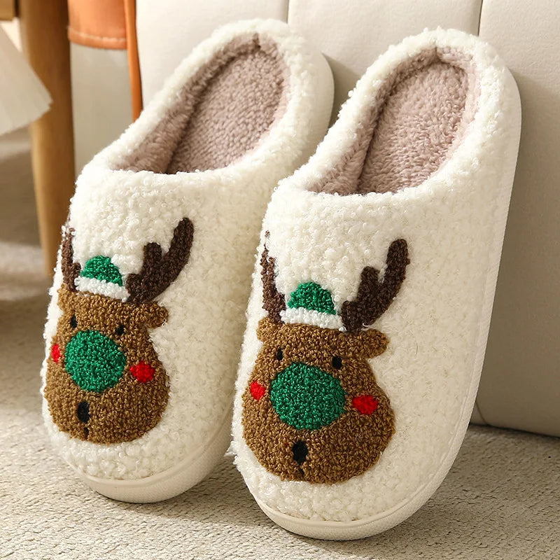Cozy Gingerbread Christmas Women’s Slippers