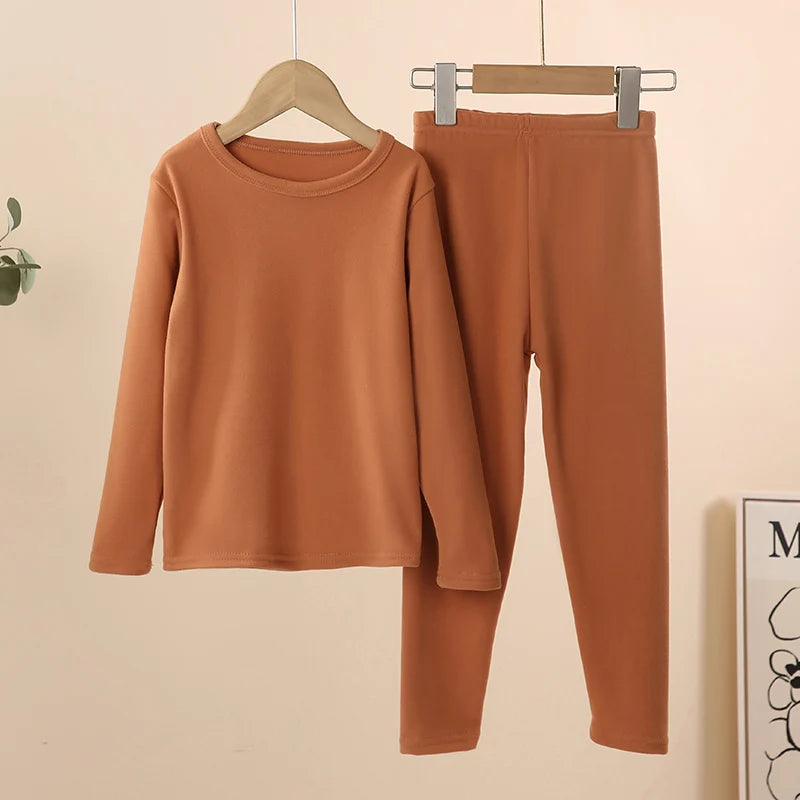 Cozy Kids' Thermal Set for Chilly Celebrations