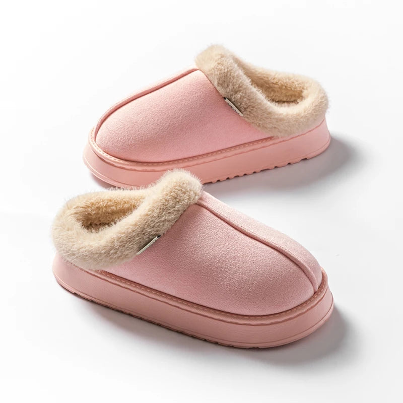 Cozy Fluffy Slippers - Anti-Slip Warmth for Winter