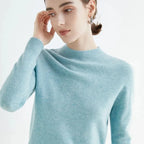 Elegant Women's Woolen Sweater - Warmth & Style