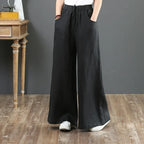 Effortless Wide-Leg Cotton Linen Pants
