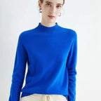 Elegant Women's Woolen Sweater - Warmth & Style