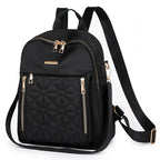 New fashion nylon fabric backpack women's backpack travel bag