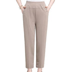Elegant High Waist Wide Leg Women's Pants