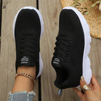 Women's Breathable Platform Running Sneakers