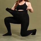 Ultra-Comfort Plus Size Fleece Tights for Women