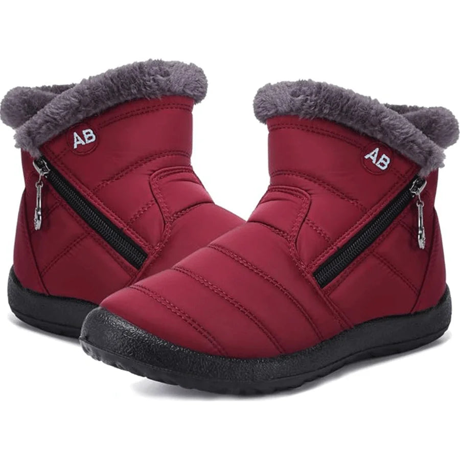 Stylish Winter Ankle Boots – Waterproof & Cozy