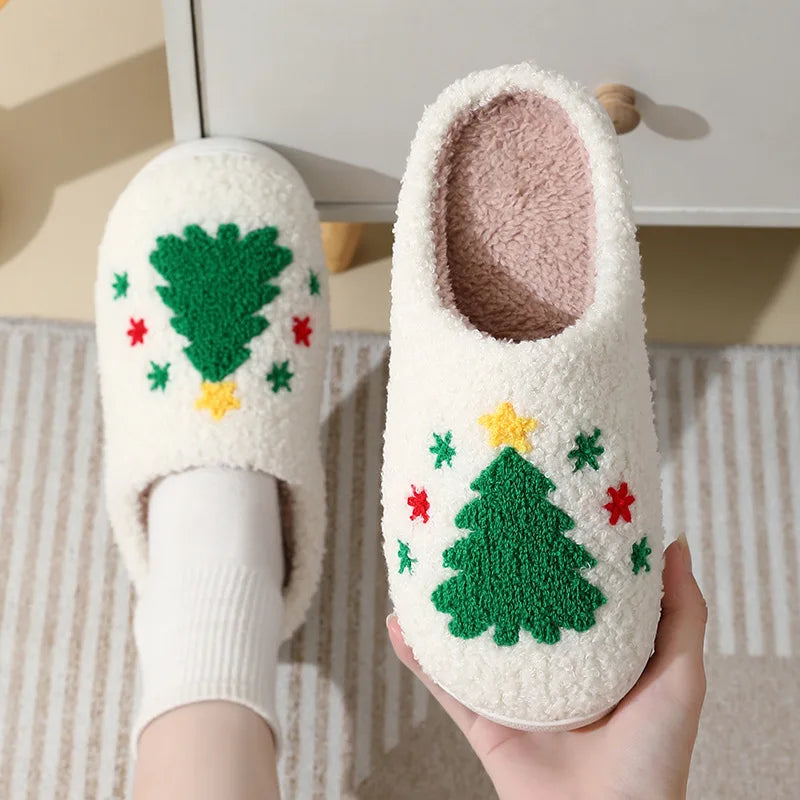 Cozy Gingerbread Christmas Women’s Slippers