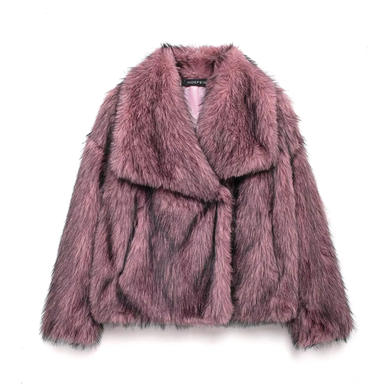 Elegant Faux Fur Women's Jacket - Cozy & Stylish