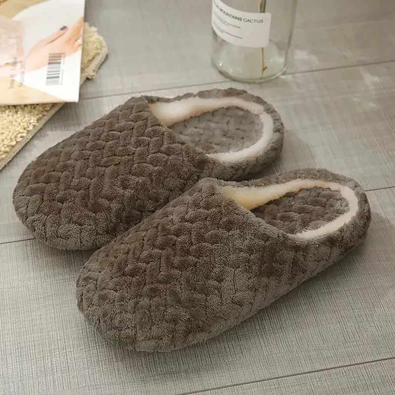Cozy Fluffy Indoor Slippers - Soft & Lightweight Comfort