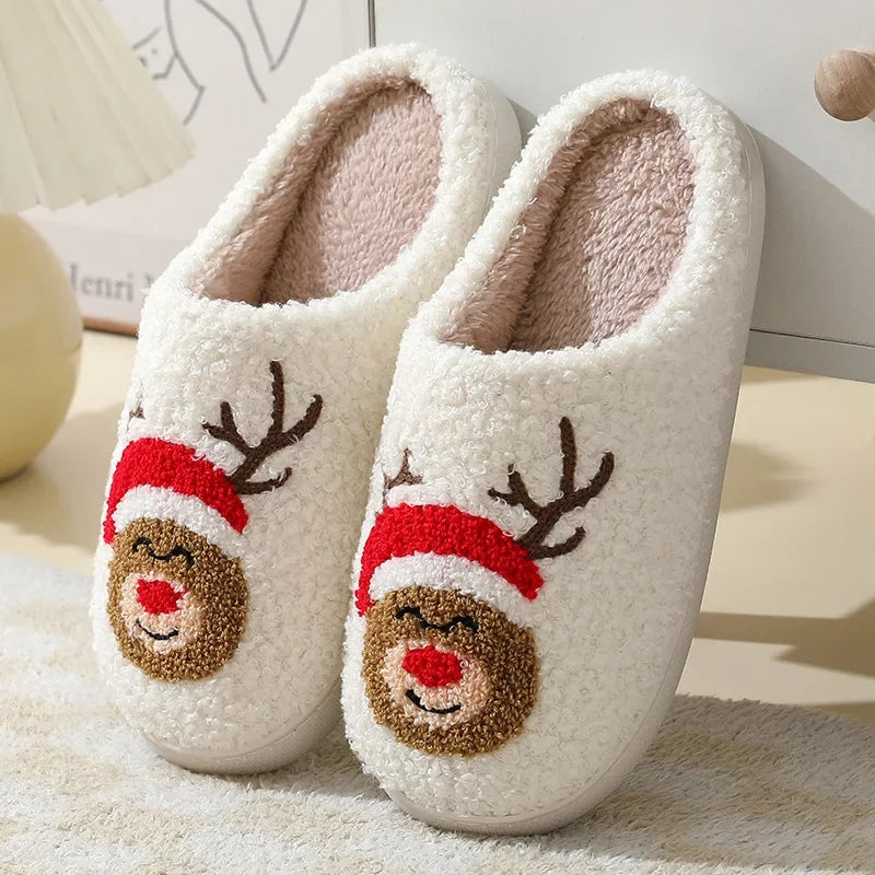 Cozy Gingerbread Christmas Women’s Slippers
