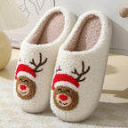 Cozy Gingerbread Christmas Women’s Slippers