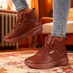 Women's Wide Toe Barefoot Snow Boots Waterproof Minimalist Comfort Sneakers Multi Functional Warm Women's Tennis Shoes 2025 New