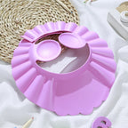 Soft Adjustable Baby Shower Cap for Safe Bathing