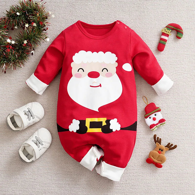 SnuggleFest: Cozy Christmas Baby Rompers