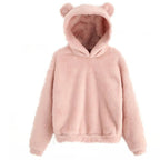 Cozy Bear Ear Hoodie - Minimalist Winter Warmth
