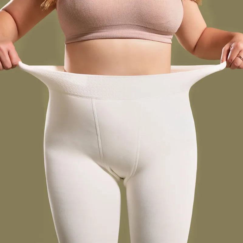 200d plus size calças quentes mulheres velo collants dança ballet mulher grosso quente elástico meia feminina branco meia-calça menina