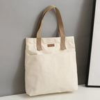 Minimalist Canvas Tote Bag - Effortless Style & Functionality