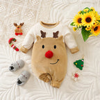 SnuggleFest: Cozy Christmas Baby Rompers