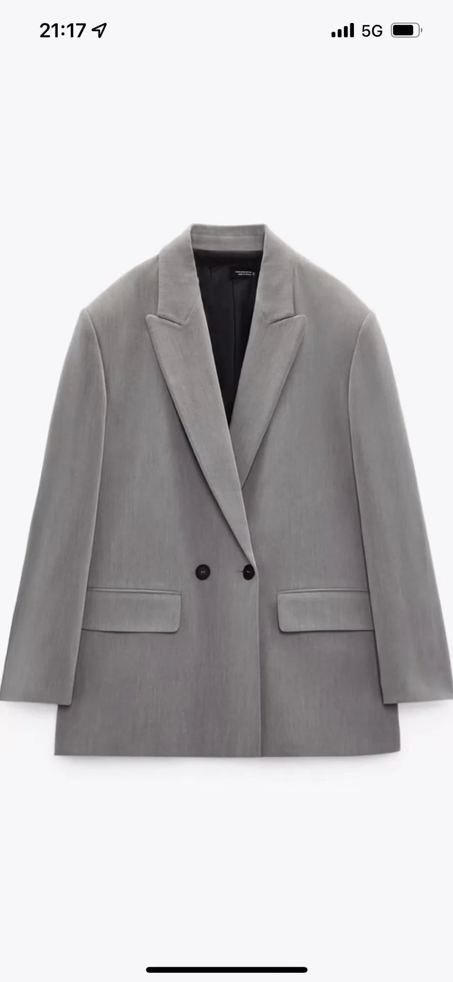 Elegant Minimalist Double Breasted Blazer