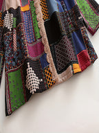 Jaqueta de Pelúcia Quente com Capuz para Mulheres Tamanho Grande