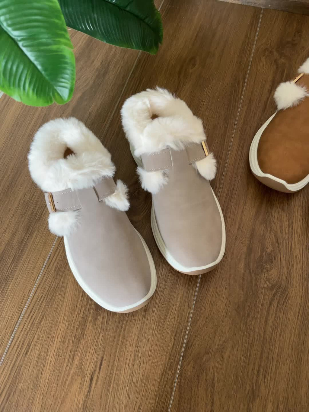 Botas de Neve de Inverno para Mulheres - Aconchegantes e Quentes com Bico Redondo, Sola Macia e PVC, Tamanhos Grandes (Larguras Amplas Disponíveis) para Gelo, Neve e Lama - Botas Casuais e Elegantes para Presentes de Natal, Atividades ao Ar Livre - Adequadas para xxx