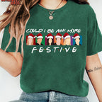 Festive Cartoon Christmas Women's T-Shirt