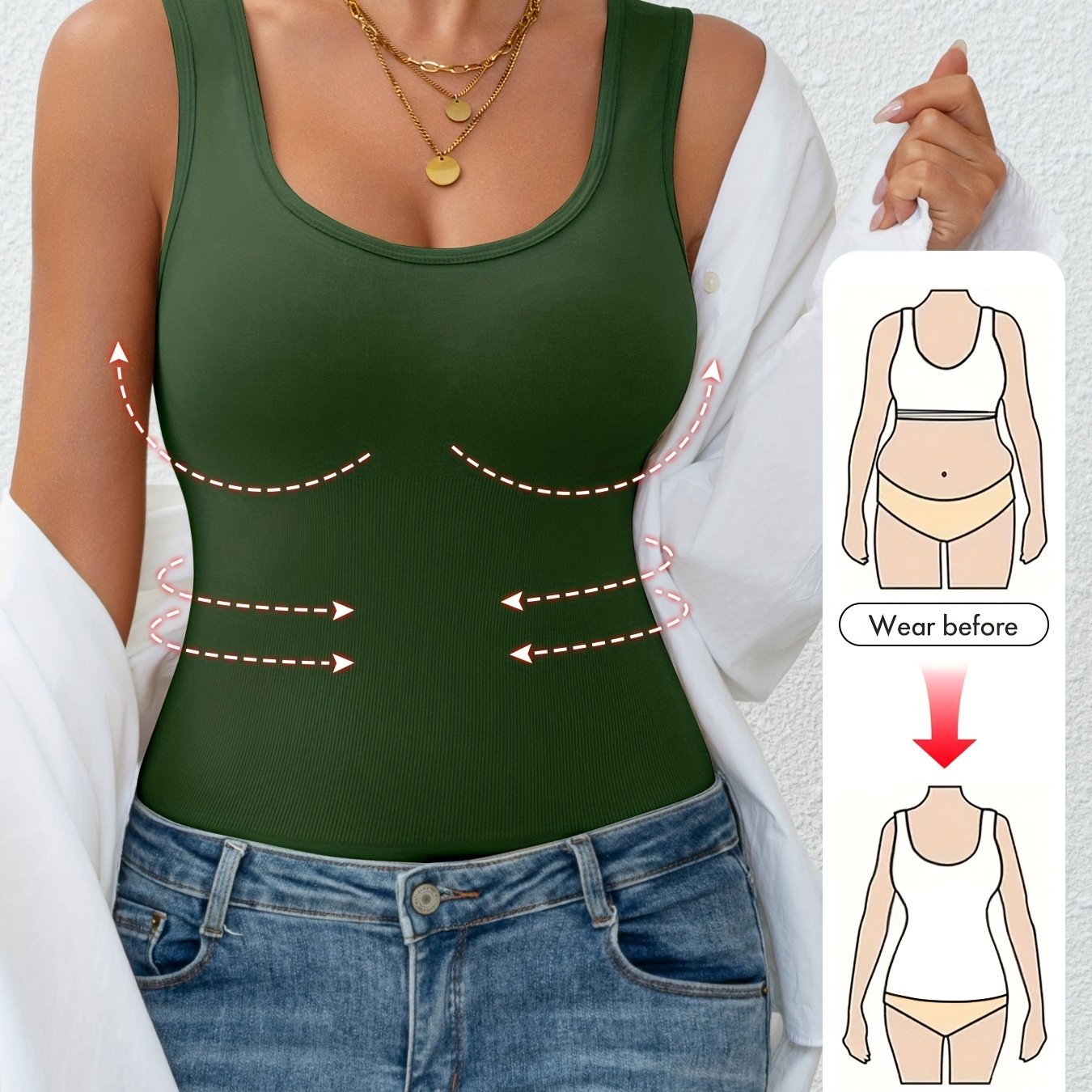 Women's Waist Shaping Comfort Vest