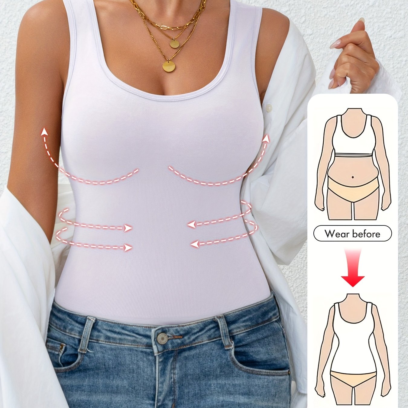 Women's Waist Shaping Comfort Vest