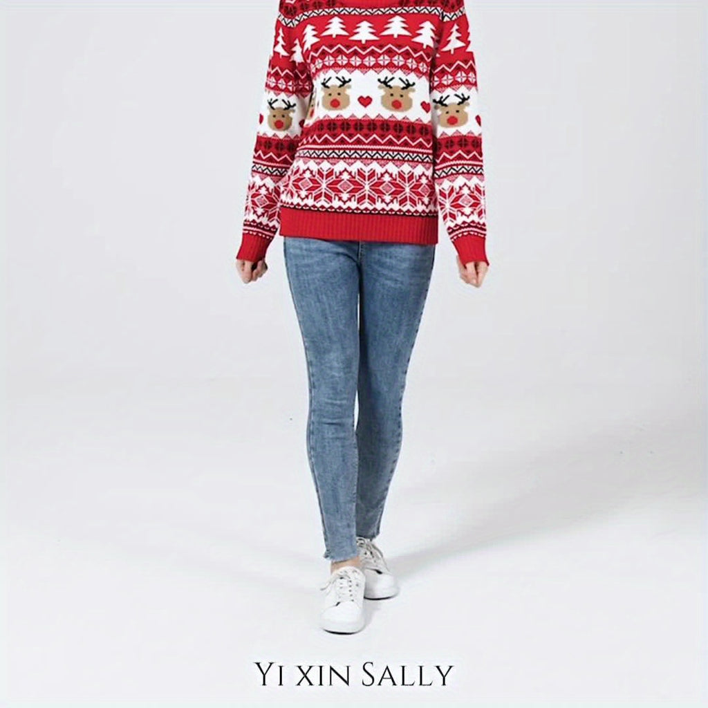 Minimalist Christmas Sweater – Cozy Winter Essential