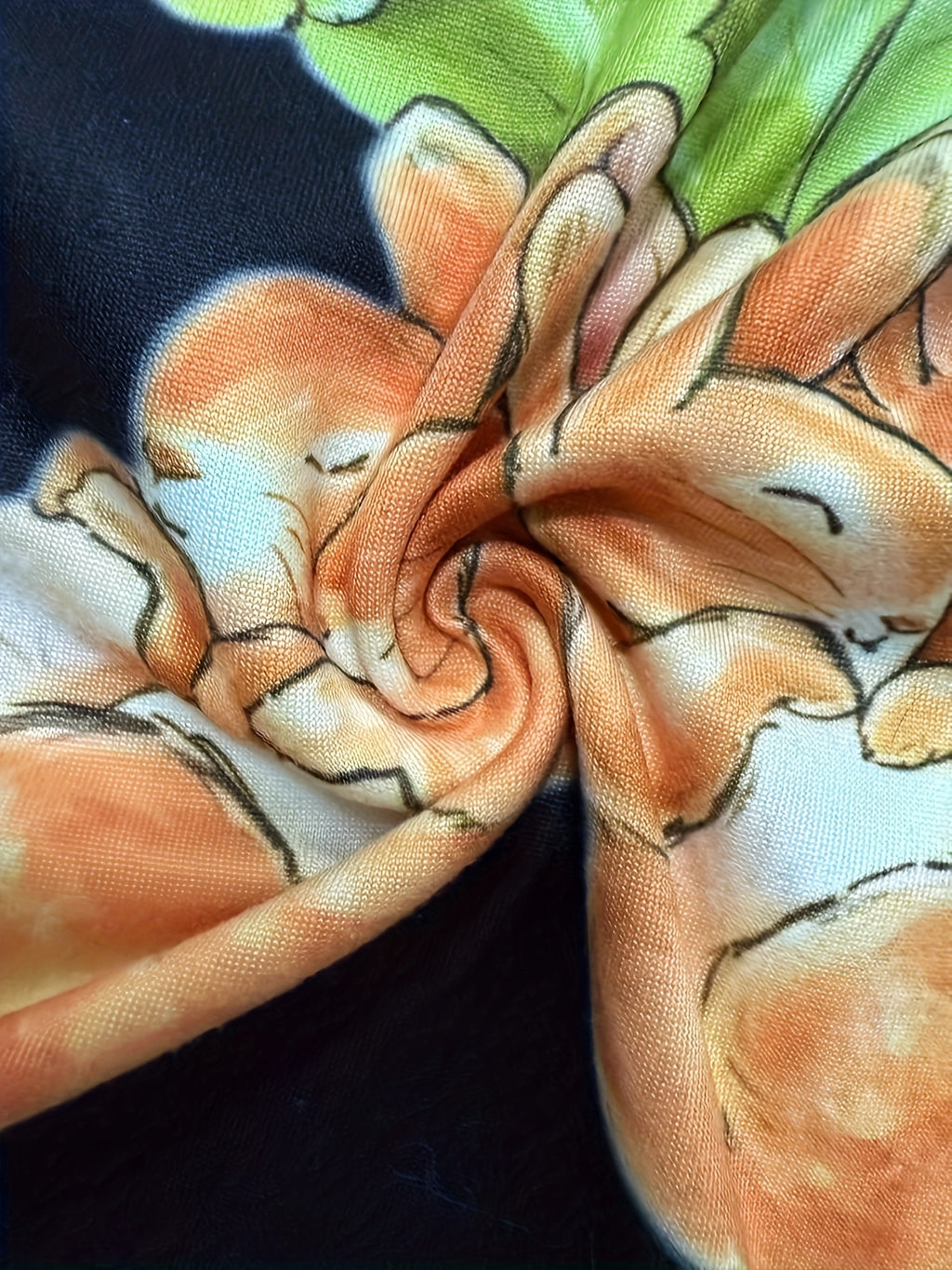 Calças Femininas Retrô com Estampa de Coelho - Pernas Largas Confortáveis para Todas as Estações, Design Bonny, Lavável na Máquina, Ideal para Jeans ou Vestidos - Corte Elástico e Ajuste Largo para Estilo o Ano Todo