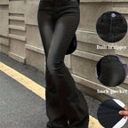 High-Waisted Flare Denim Jeans for Women