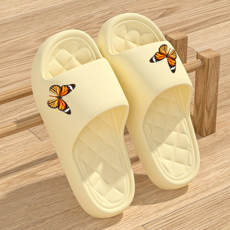 Chinelos Unissex Simples para Mulheres de Casa Leves e Antiderrapantes em EVA, Chinelos de Praia ao Ar Livre com Gravidade Zero