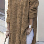 Chic V-Neck Long Sleeve Plus Size Sweater