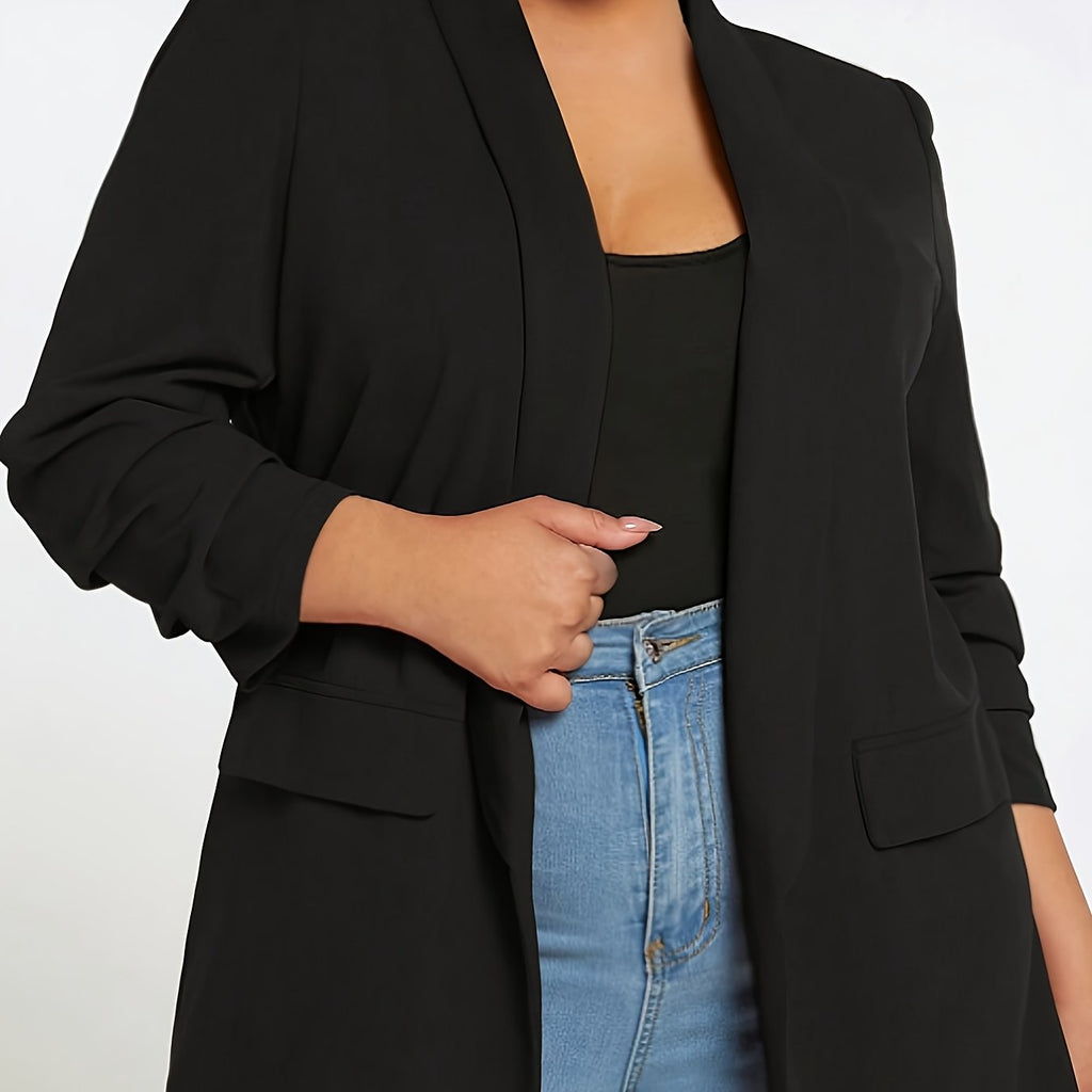 Timeless Plus Size Oversized Blazer for Women