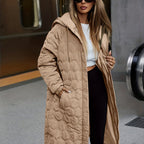 Urban Grace Hooded Quilted Winter Jacket