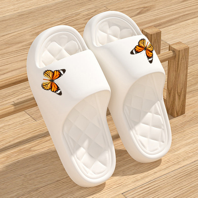 Chinelos Unissex Simples para Mulheres de Casa Leves e Antiderrapantes em EVA, Chinelos de Praia ao Ar Livre com Gravidade Zero