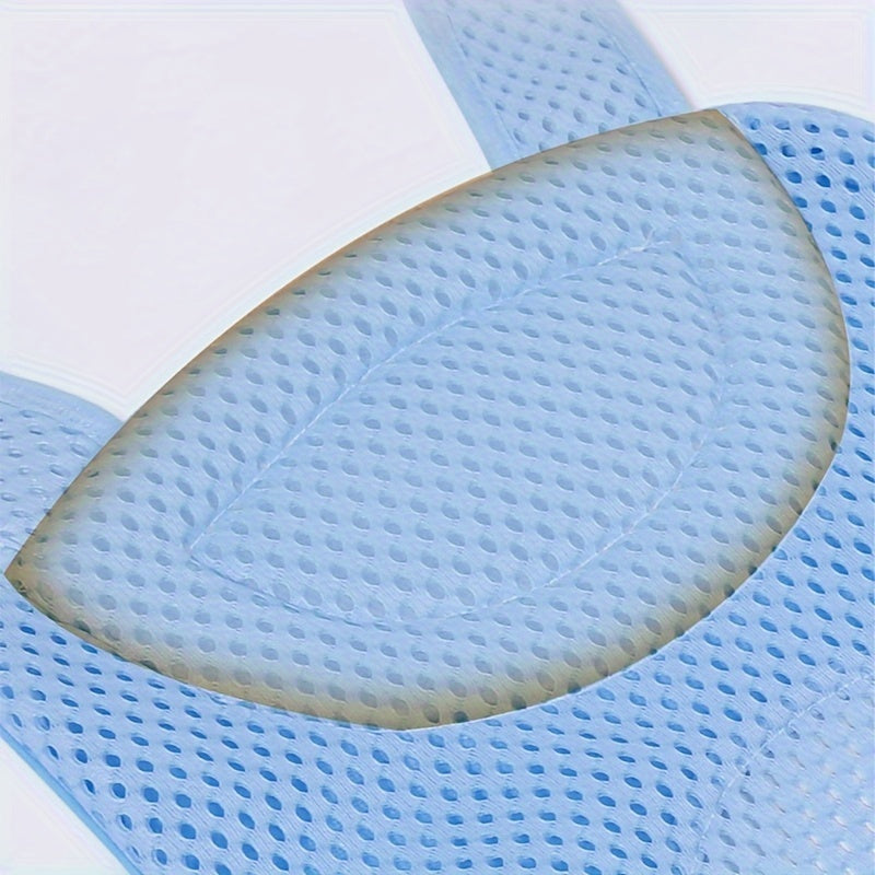 Sistema de Banho para Bebês com Rede Antiderrapante e Tapete de Suspensão - Estrutura para Banheira, Chuveiro, Spa - Auxílio de Banho (///) - Banho para Recém-Nascidos e 0-2 Anos