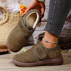 Botas de Inverno Femininas - Fecho Slip-On, Sola de Borracha Antiderrapante, Palmilha Acolchoada - Botas Quentes para Clima Frio para Uso Diário, Viagens, Presente de Halloween Para Mulheres, Botas de Inverno Femininas, Calçado de Festa, Design de Biqueira Redonda, Construção Durável, sola antiderrapante
