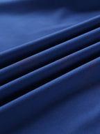 Vestido A-Line sem mangas elegante para mulheres, com detalhe de cinto, em poliéster de cor sólida, comprimento até o joelho, com colarinho, vestido tecido para todas as estações para adultos.