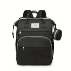 Mala de fraldas leve de grande capacidade para mulheres - Alças de ombro ajustáveis, vários compartimentos, fecho de correr e forro de poliéster para viagens, praia, férias - Cinza, Mala de fraldas, Transportador de acessórios de praia, Acessório de estilo para pais, Fecho de correr durável