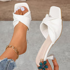 Sandálias femininas de salto alto com design plissado, sapatos modernos de bico quadrado, saltos estilosos