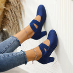 Oferta Especial de Saltos Altos Casuais com Tira Cruzada 780 - 5000 Pares