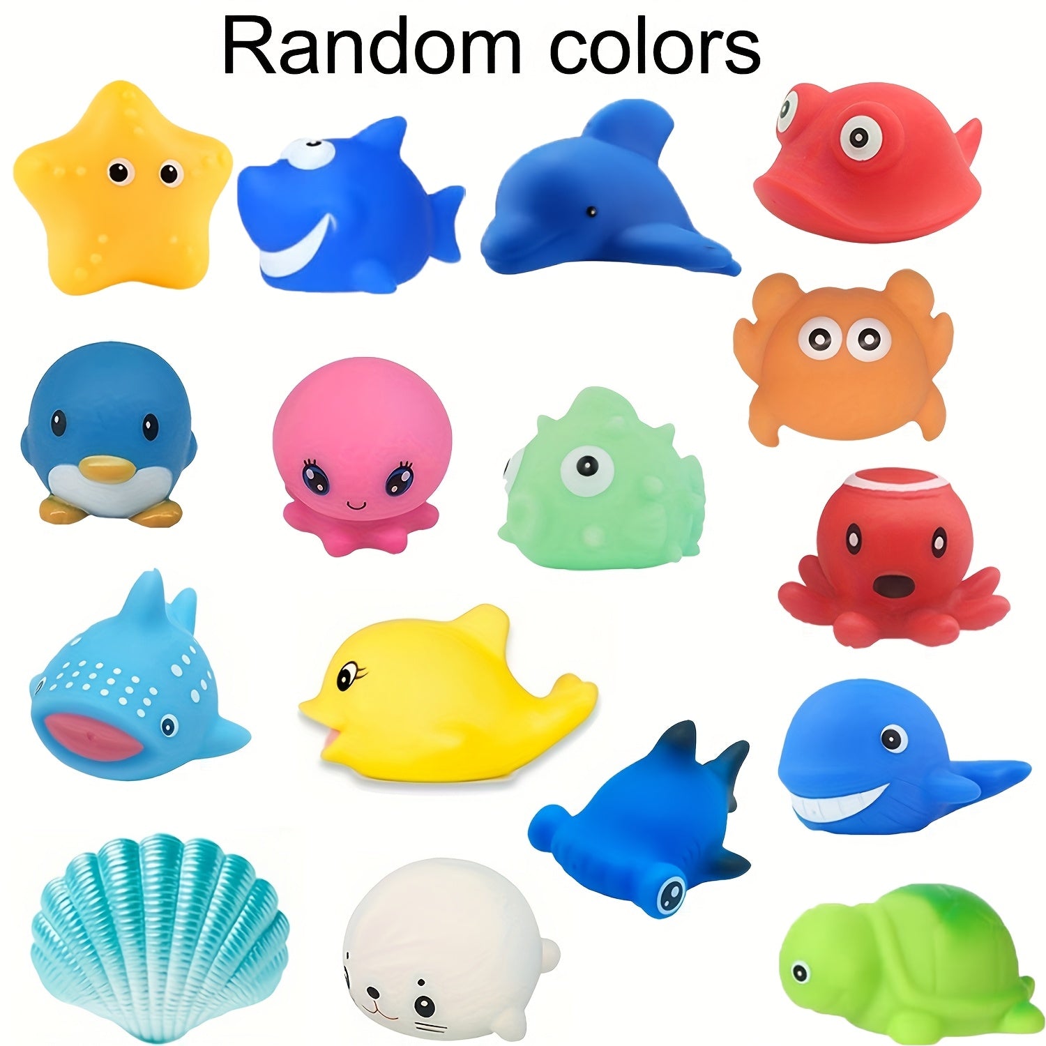 Conjunto de Brinquedos de Banho Flutuantes e Luminosos de 1/3/5/7/10 unidades | Brinquedos Educativos Coloridos Aleatórios para Crianças, Presente Perfeito de Aniversário, Natal, Páscoa, Material de PVC, Bateria de Botão Não Recarregável, Diversão na Banheira e na Duche