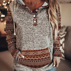 Modern Plus Size Printed Pants - Comfort & Allure