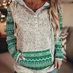 Modern Plus Size Printed Pants - Comfort & Allure