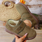 Botas de Inverno Femininas - Fecho Slip-On, Sola de Borracha Antiderrapante, Palmilha Acolchoada - Botas Quentes para Clima Frio para Uso Diário, Viagens, Presente de Halloween Para Mulheres, Botas de Inverno Femininas, Calçado de Festa, Design de Biqueira Redonda, Construção Durável, sola antiderrapante