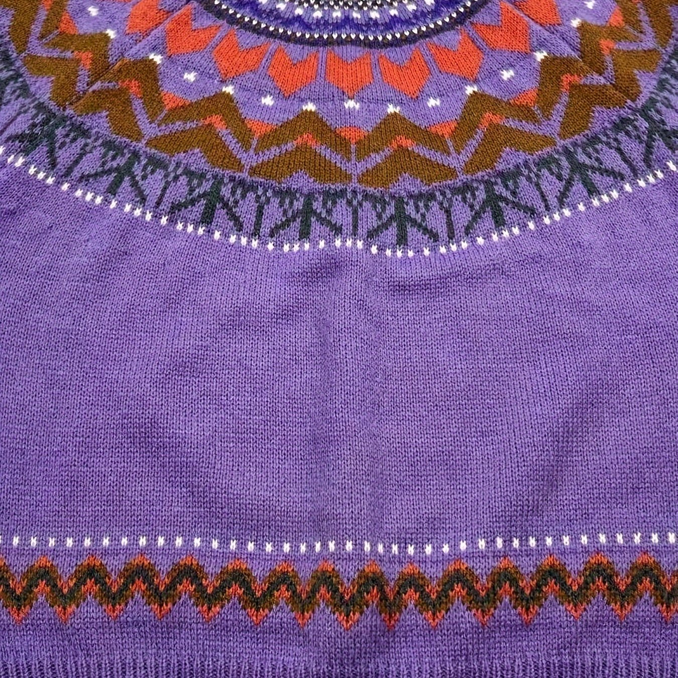 Elegant Color Block Knit Sweater for Women